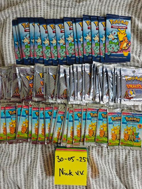 Pokémon Pack Uitverkoop – Vintage & 25th Anniversary!, Hobby en Vrije tijd, Verzamelkaartspellen | Pokémon, Zo goed als nieuw