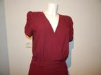 BA&SH mooi wijn rood tuniek gesmockt deel zijkant 2/M, Kleding | Dames, Maat 38/40 (M), Verzenden, Zo goed als nieuw, Ba&sh