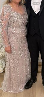 Jurk, Kleding | Dames, Gelegenheidskleding, Ophalen of Verzenden, Zo goed als nieuw, Blauw, Galajurk