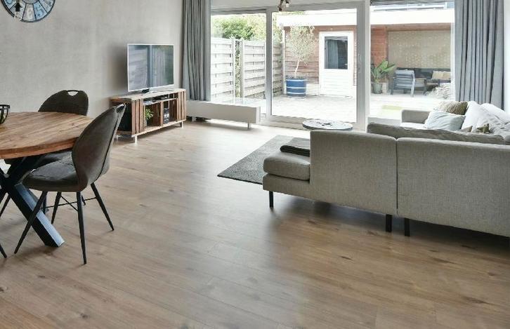 Laminaatvloer - 60m2, Doe-het-zelf en Verbouw, Vloerdelen en Plavuizen, Zo goed als nieuw, Laminaat, Hout, 50 tot 150 cm, 10 tot 30 cm