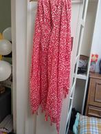 Nieuwe grote rode sjaal met kwastjes, Ophalen of Verzenden, Nieuw, Maat 46/48 (XL) of groter, Sjaal