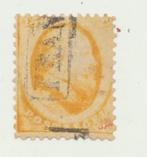 D105 Nederland postzegel cat.nr. 6 gestempeld, Verzenden, Gestempeld