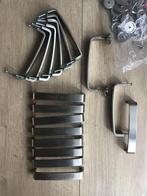 Rvs handgrepen handsvatten ikea 128 mm, Minder dan 50 cm, Ophalen of Verzenden, Zo goed als nieuw, Minder dan 25 cm