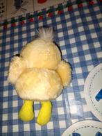 Happy Horse kuiken knuffeltje geel 11 cm met rammelaar, Ophalen of Verzenden