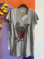 ZADIG & VOLTAIRE t shirt grijs M TITAN BRODE, Maat 38/40 (M), Zadig & Voltaire, Ophalen of Verzenden, Korte mouw
