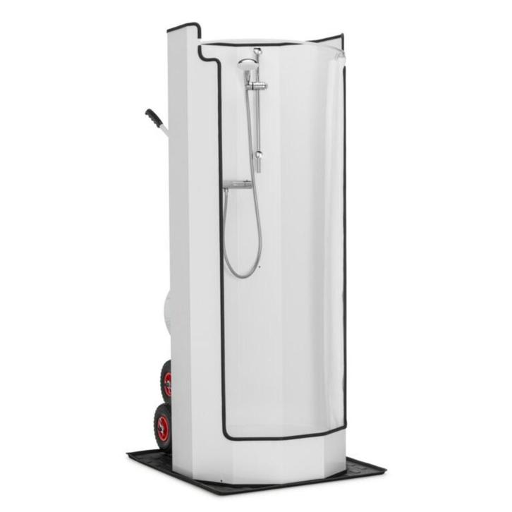 Nooddouche, Doe-het-zelf en Verbouw, Sanitair, Zo goed als nieuw, Douche, Rvs, Verzenden