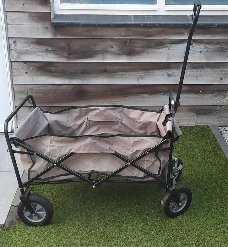 Opvouwbare Bolderkar - Gebruikt, Caravans en Kamperen, Bolderkarren, Gebruikt, Opvouwbaar, Ophalen of Verzenden