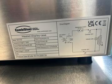 CombiSteel Verwarmde Vitrinekast beschikbaar voor biedingen
