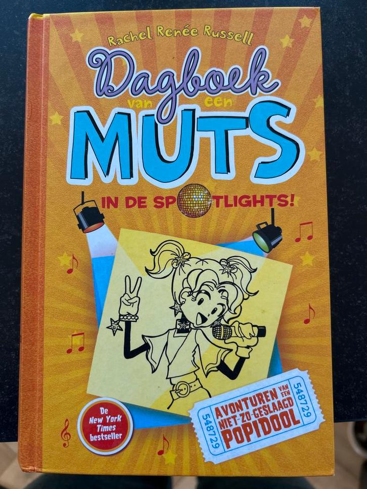 Dagboek van een Muts - In de Spotlights!, Boeken, Kinderboeken | Jeugd | onder 10 jaar, Zo goed als nieuw, Fictie algemeen, Ophalen of Verzenden
