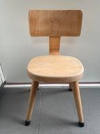 Vintage houten schoolstoeltje, Ophalen of Verzenden, Gebruikt, Stoel(en)