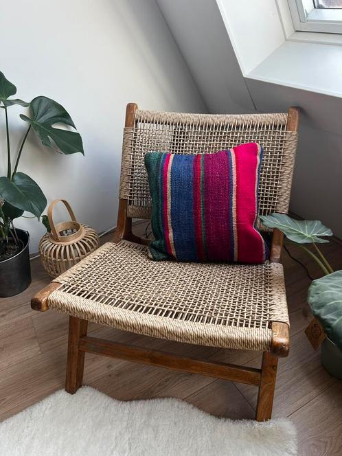 Handgemaakt kussen, Huis en Inrichting, Woonaccessoires | Kussens, Nieuw, Vierkant, Ophalen of Verzenden