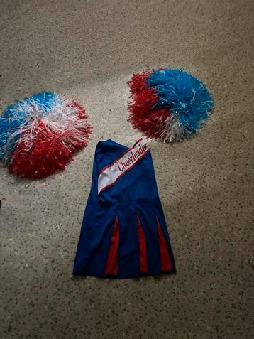 Cheerleader Jurkje Maat 122/128 beschikbaar voor biedingen