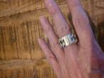 Mooie buddha to Buddha ring chain maat 17, Sieraden, Tassen en Uiterlijk, Ringen, Gebruikt, Ophalen of Verzenden, 17 tot 18, Dame of Heer