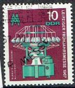DDR 1967 Leipziger Messe Radio Apparaten, Postzegels en Munten, Ophalen of Verzenden, DDR, Gestempeld