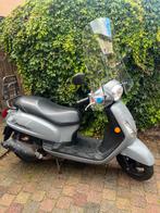 Sym fiddle 2 EFI - grijs, Fietsen en Brommers, Ophalen, Maximaal 45 km/u, Zo goed als nieuw, Benzine