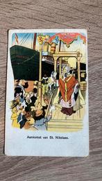 Oude ansichtkaart 1932 Aankomst Sint Nicolaas Sinterklaas, Ophalen of Verzenden, 1920 tot 1940, Kinderen