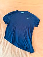 Gymshark Shirt - Maat S, Zwart, Ophalen of Verzenden, Zo goed als nieuw, Korte mouw