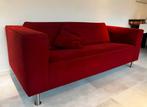 Strakke Dutch Design bank rood, Huis en Inrichting, Ophalen, Modern Dutch design, Driepersoons, 75 tot 100 cm