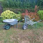 Te huur stenenwagen of kruiwagen, Tuin en Terras, Kruiwagens, Ophalen, Zo goed als nieuw