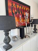 Diverse Gebruikte Lampen en Kandelaars, Ophalen of Verzenden, Gebruikt, Metaal, Minder dan 100 cm