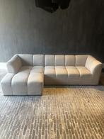 Stijlvolle Allese bank met beige stof, Huis en Inrichting, Ophalen, Gebruikt, Hoekbank, 75 tot 100 cm