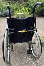 fijne, inklapbare rolstoel met luchtbanden, Ophalen, Inklapbaar, Gebruikt, Duwrolstoel