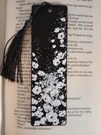 3D Boekenlegger Bloemen Zwart Wit Reliëf – Elegant, Verzamelen, Ophalen of Verzenden, Nieuw, Overige onderwerpen