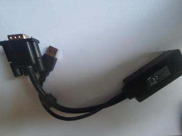 Hama Video-adapter, VGA+USB-stekker - HDMI-aansluiting, Ful beschikbaar voor biedingen