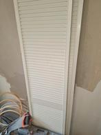 Twee Louvre Deuren (Verkeerd Gezaagd), Doe-het-zelf en Verbouw, Deuren en Horren, Ophalen of Verzenden