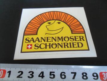stickers Zwitserland Saanenmöser Schönried  beschikbaar voor biedingen