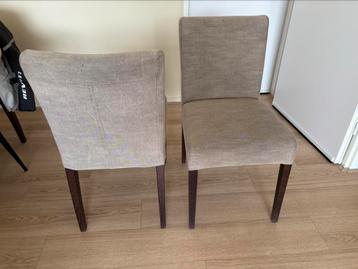 Gemeleerde eetkamerstoelen 6 stuks beschikbaar voor biedingen
