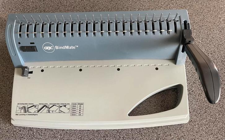 GBC Bindmate inbindmachine, Diversen, Bureau-accessoires, Zo goed als nieuw, Ophalen of Verzenden