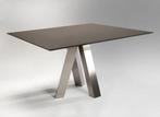 EETKAMERTAFEL MET DRIE POOT, Huis en Inrichting, Tafels | Eettafels, Ophalen, 50 tot 100 cm, Zo goed als nieuw, Vijf personen of meer