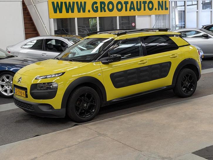 Citroën C4 Cactus 1.2 e-VTi Shine Automaat Panoramadak, Air, Auto's, Citroën, Bedrijf, Te koop, C4 Cactus, ABS, Achteruitrijcamera