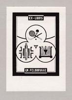 Ex libris L.M. Feldbrugge. voor € 0,50, Verzamelen, Overige Verzamelen, Verzenden, Zo goed als nieuw