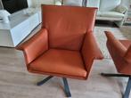 Design on Stock Djenne fauteuil. Perfecte staat. Zgan, Huis en Inrichting, Fauteuils, Ophalen, Minder dan 75 cm, Draaistoel, Leer