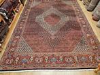 Vintage handgeknoopt perzisch tapijt bidjar 355x248, Info@SlatsAntiek.nl, Perzisch, 200 cm of meer, Ophalen of Verzenden