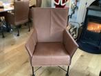 Montis Charly fauteuil - Zeer nette staat, Ophalen, Minder dan 75 cm, Leer, Zo goed als nieuw
