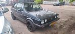 Volkswagen Golf 1.8 GL Cabriolet 1985 Blauw, Voorwielaandrijving, 4 cilinders, Cabriolet, Blauw