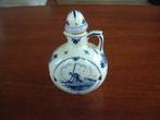 Delfts blauw drank kruikje slijterij van Elburg Apeldoorn, Ophalen of Verzenden