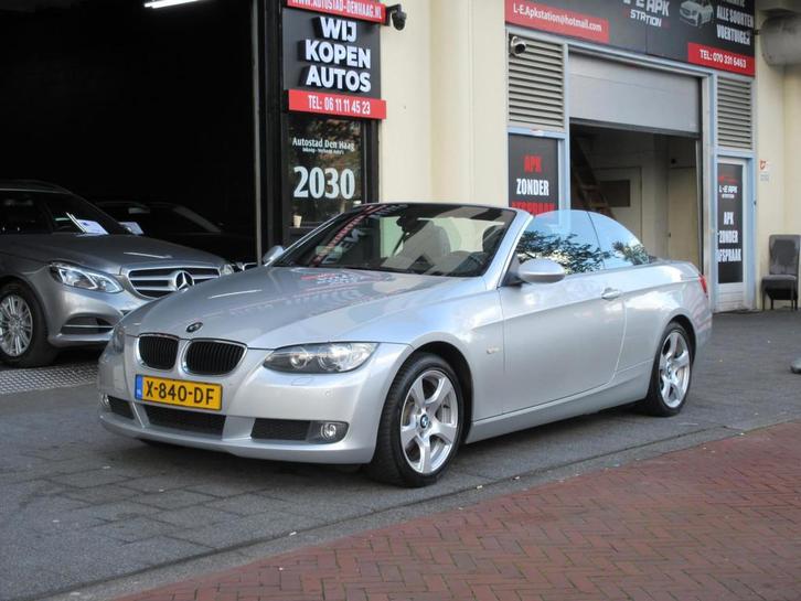 BMW 3-serie Cabrio 320i Clima Navi Leer, Auto's, BMW, Bedrijf, Te koop, 3-Serie, ABS, Airbags, Airconditioning, Boordcomputer