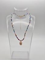 Kleurrijke kralenketting met schelp hanger, Overige materialen, Verstelbaar, Overige kleuren, Nieuw