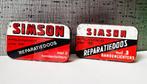 simson 2 blikken reparatiedoos leeg, Ophalen of Verzenden, Gebruikt, Overige