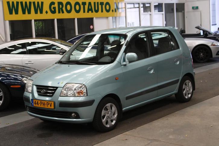 Hyundai Atos 1.1i Dynamic Prime Automaat NAP 87.952km, Stuur, Auto's, Hyundai, Bedrijf, Te koop, Atos, Airbags, Centrale vergrendeling