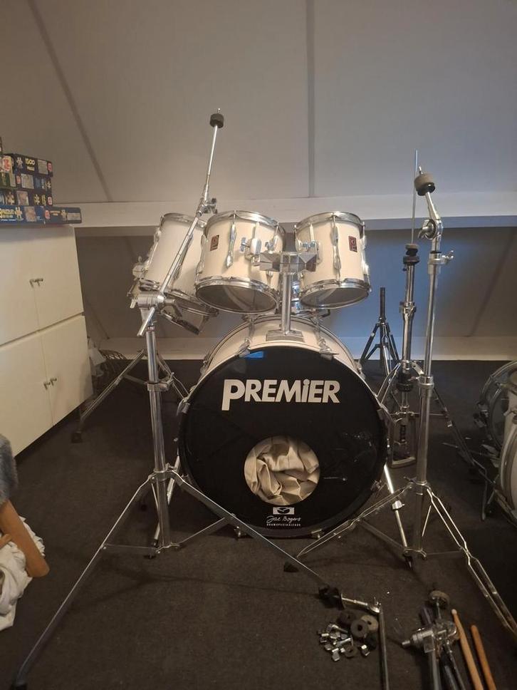 2 drumstellen tama en primeur, Muziek en Instrumenten, Drumstellen en Slagwerk, Gebruikt, Premier, Ophalen