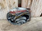 Prachtige vintage Harly Davidson buckle uit de Usa, Kleding | Heren, Riemen en Ceinturen, Gedragen, Ophalen of Verzenden, Losse buckle of gesp