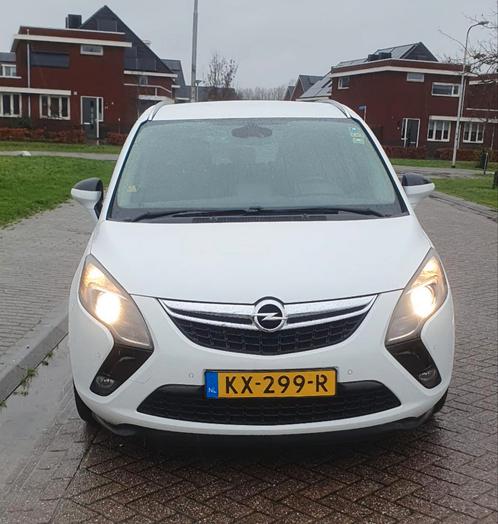 Opel Zafira Tourer 1.4 T 88KW 2012 Wit, Auto's, Opel, Particulier, Zafira, ABS, Benzine, A, MPV, Handgeschakeld, Geïmporteerd