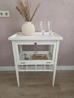 Theekastje, Huis en Inrichting, Ophalen, Glas, Zo goed als nieuw, 25 tot 50 cm