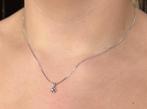 Solitair diamant 14k gouden ketting gourmet met hanger dames, Sieraden, Tassen en Uiterlijk, Kettingen, Voordeelsieraden, Ophalen of Verzenden