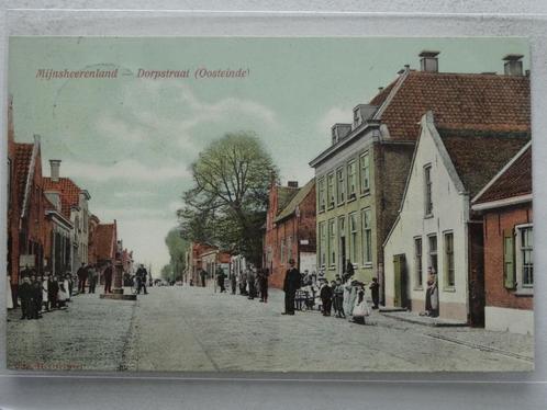MIJNSHEERENLAND Dorpstraat Oostzijde, Verzamelen, Ansichtkaarten | Nederland, Gelopen, Zuid-Holland, Voor 1920, Verzenden